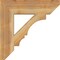 Ekena Millwork Balboa Slat Rough Sawn Bracket, Western Red Cedar, 6"W x 26"D x 26"H BKT06X26X26BOA06RWR - alternate 3